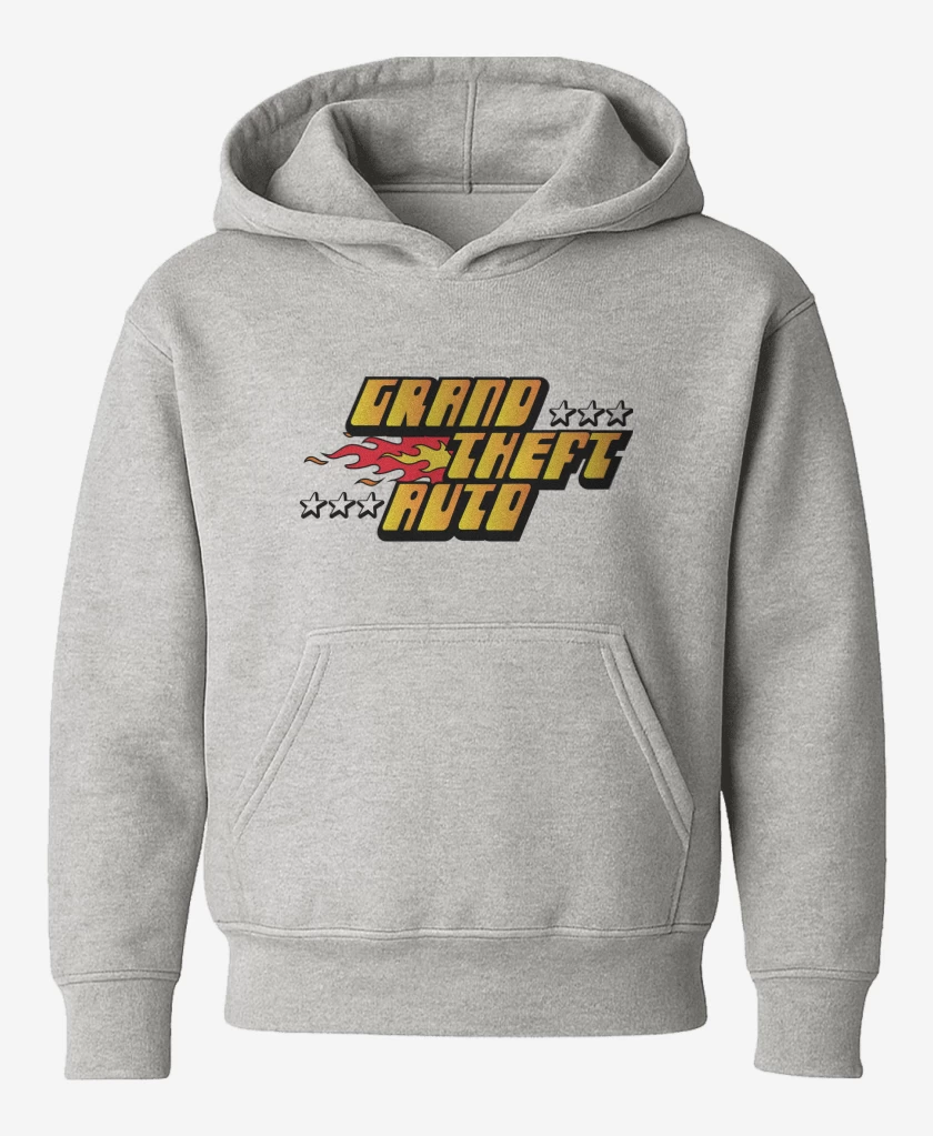 Poleron de niño Gris Melange de Grand Theft Auto I