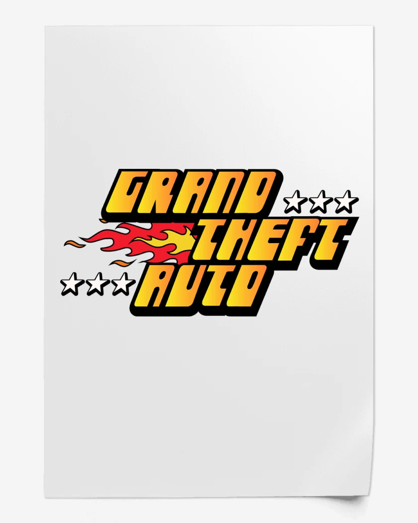 Print Grand Theft Auto I