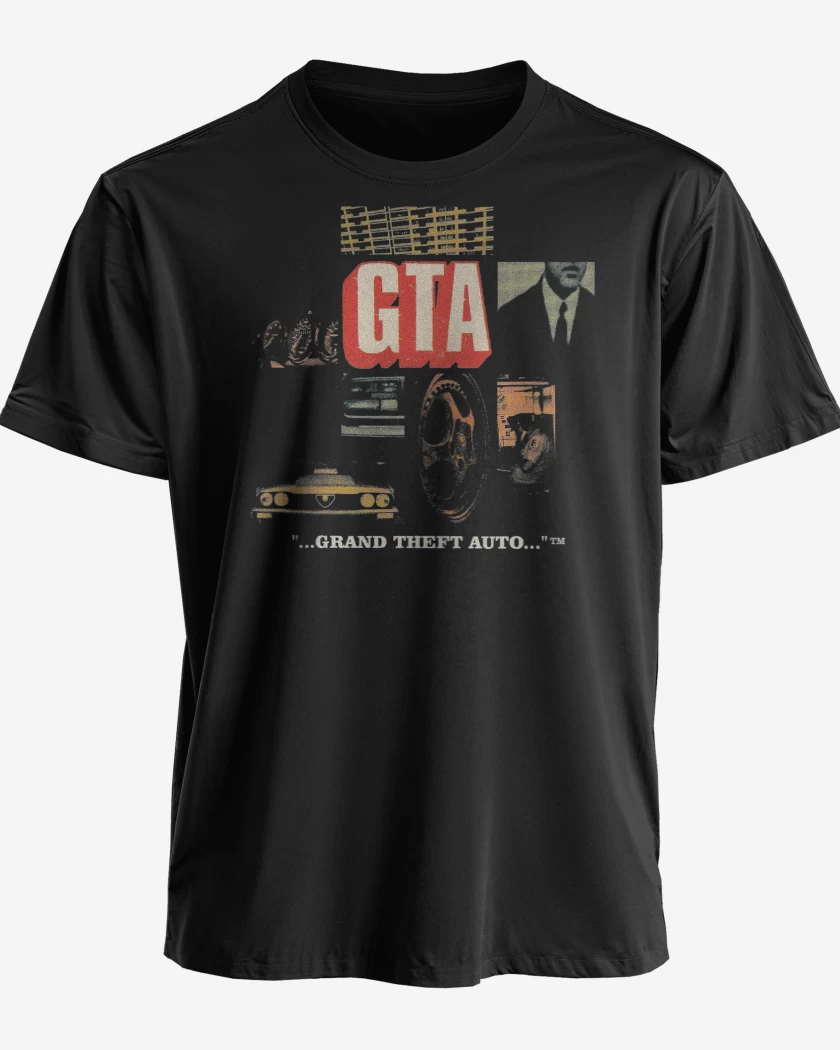 Polera premium Negro de GTA I