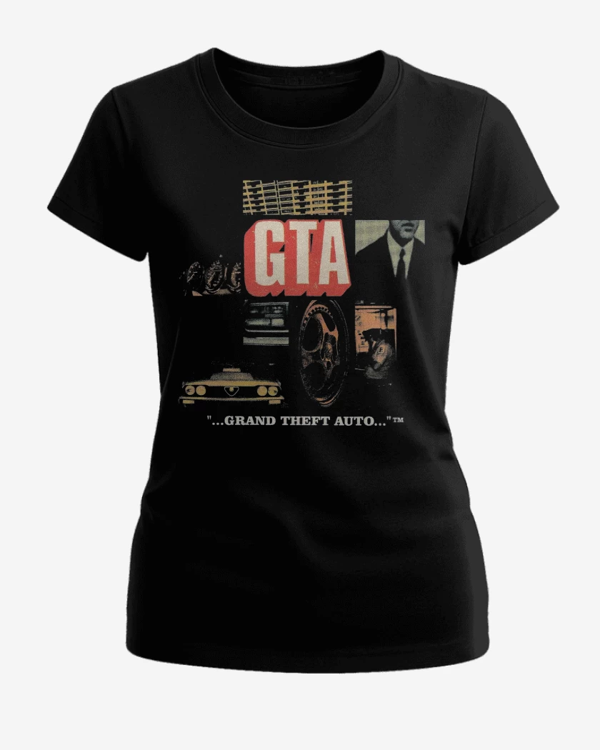 Polera de Mujer Negro de GTA I
