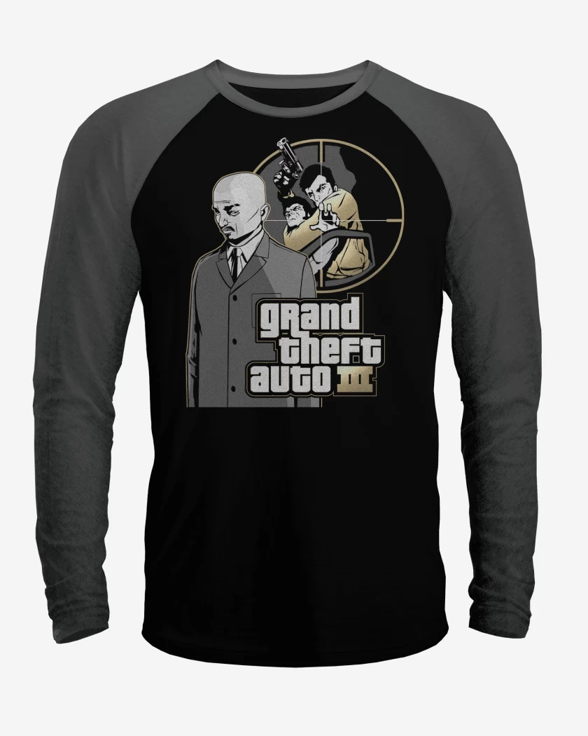 Polera Raglan GTA III Salvatore Leone
