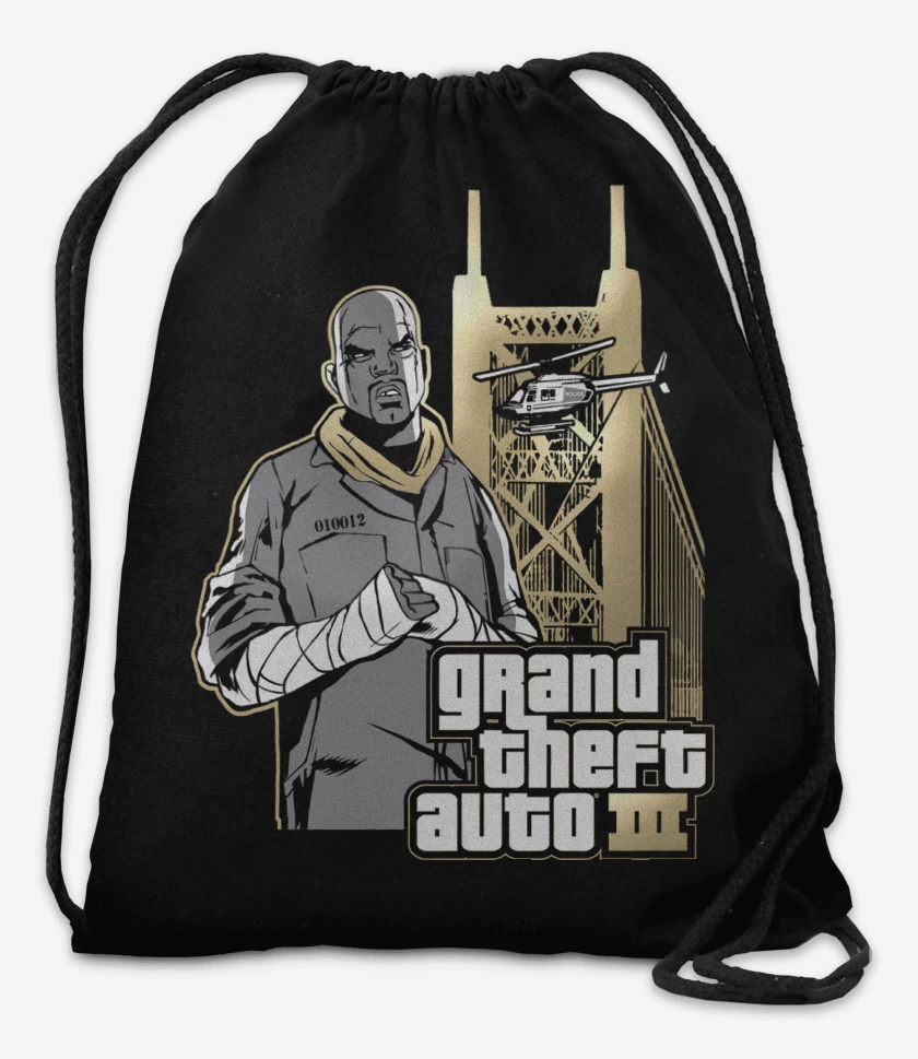 Mochila Negro de GTA III Criminal