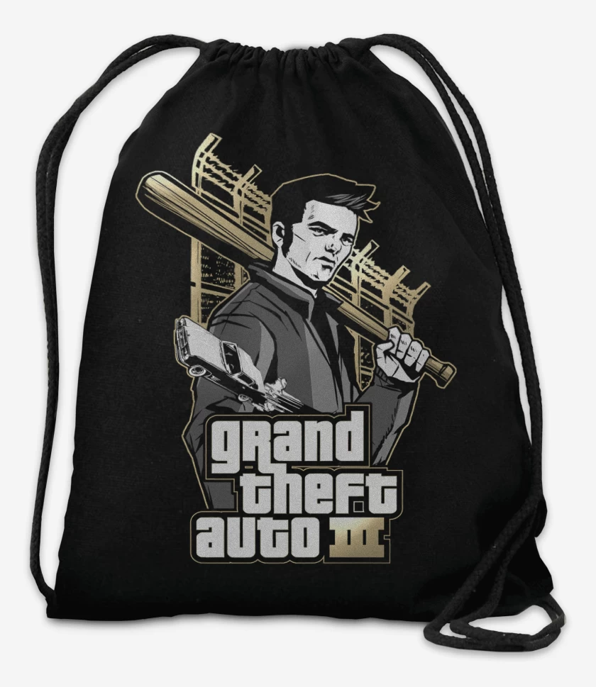Mochila Negro de GTA III Claude Speed 