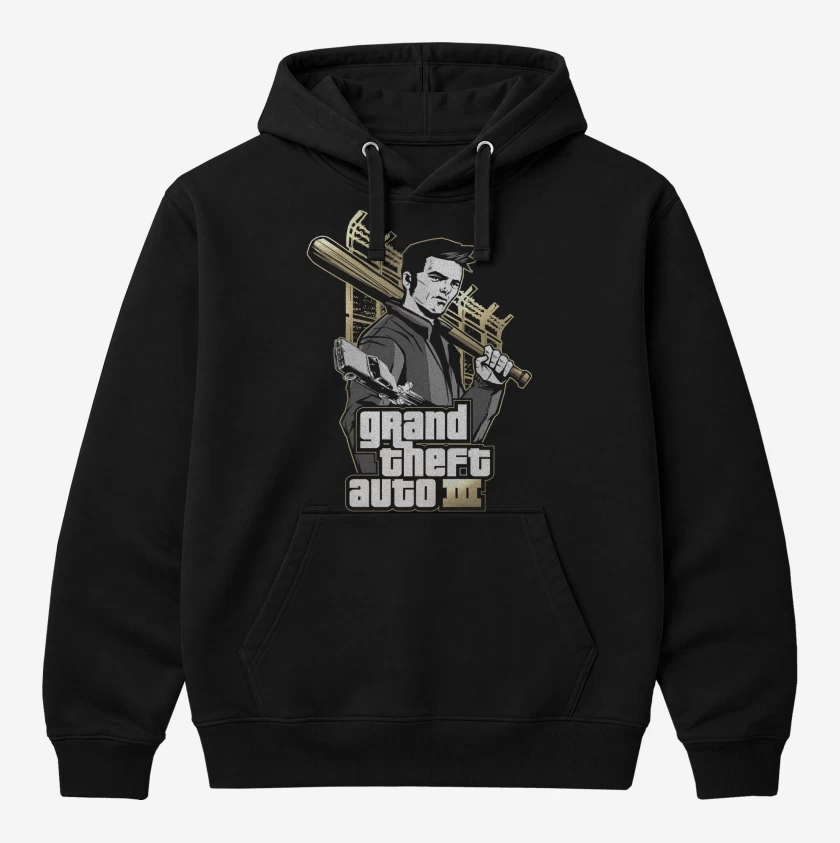 Polerón Canguro Negro de GTA III Claude Speed 