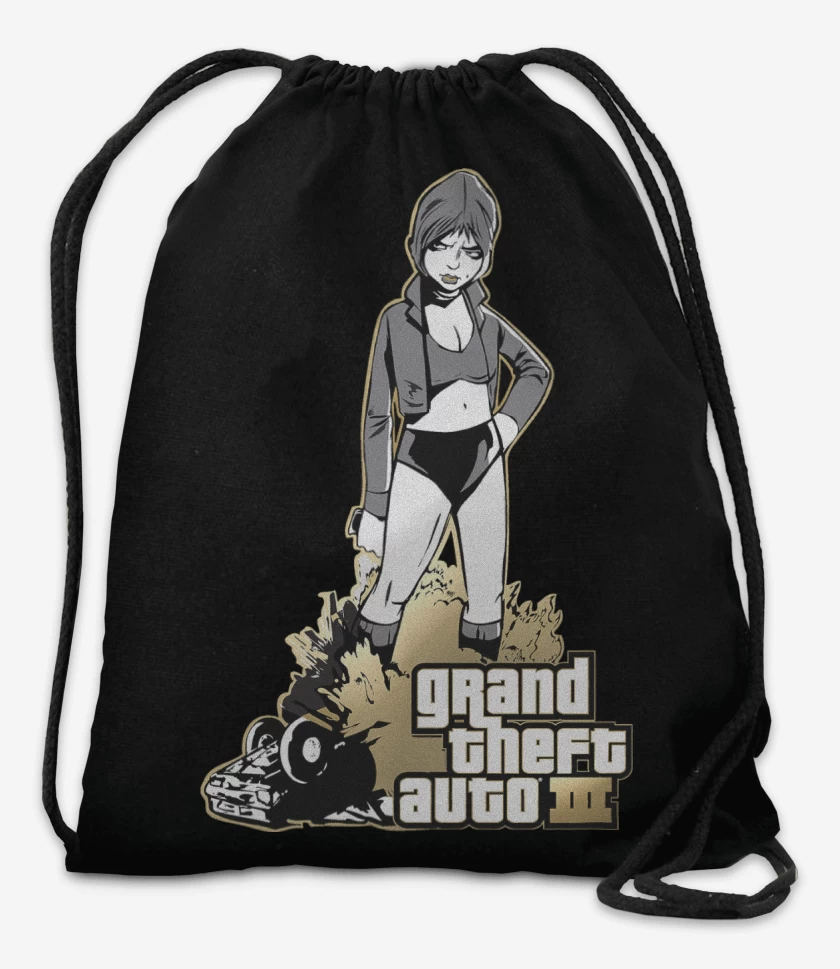 Mochila Negro de GTA III Misty