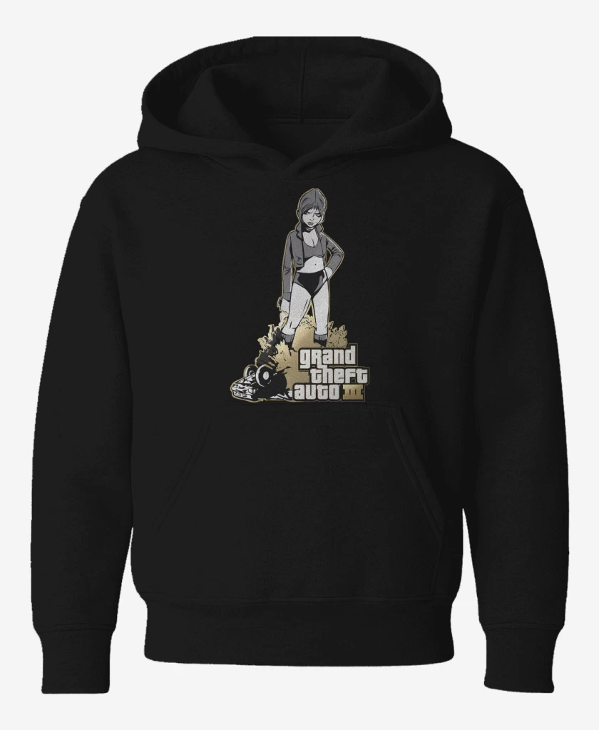 Poleron de niño Negro de GTA III Misty
