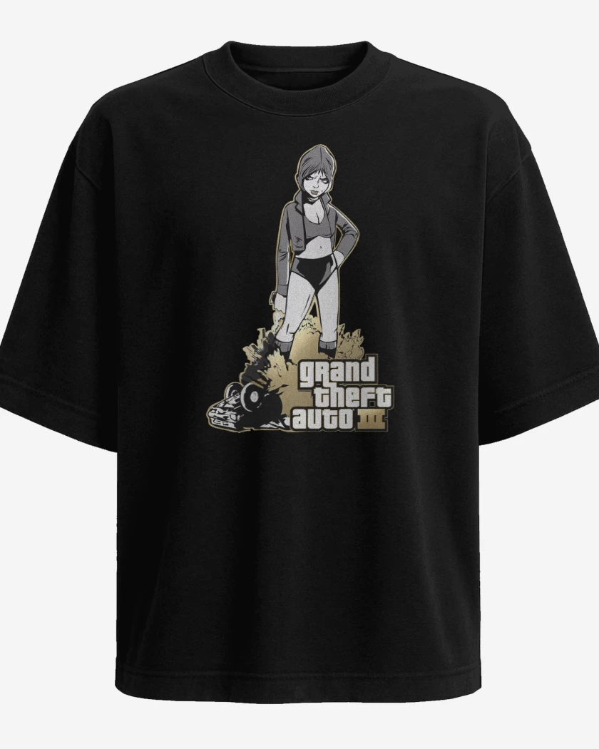 Polera Oversize GTA III Misty