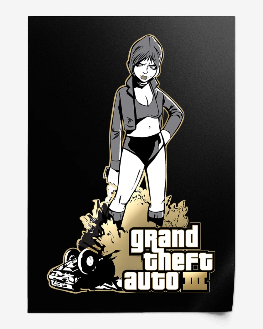 Print GTA III Misty