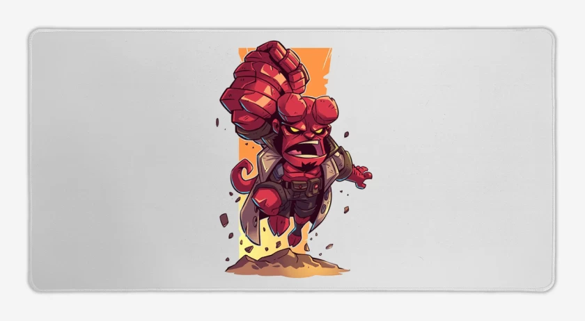 Mouse pad Gamer Chibi Hell boy
