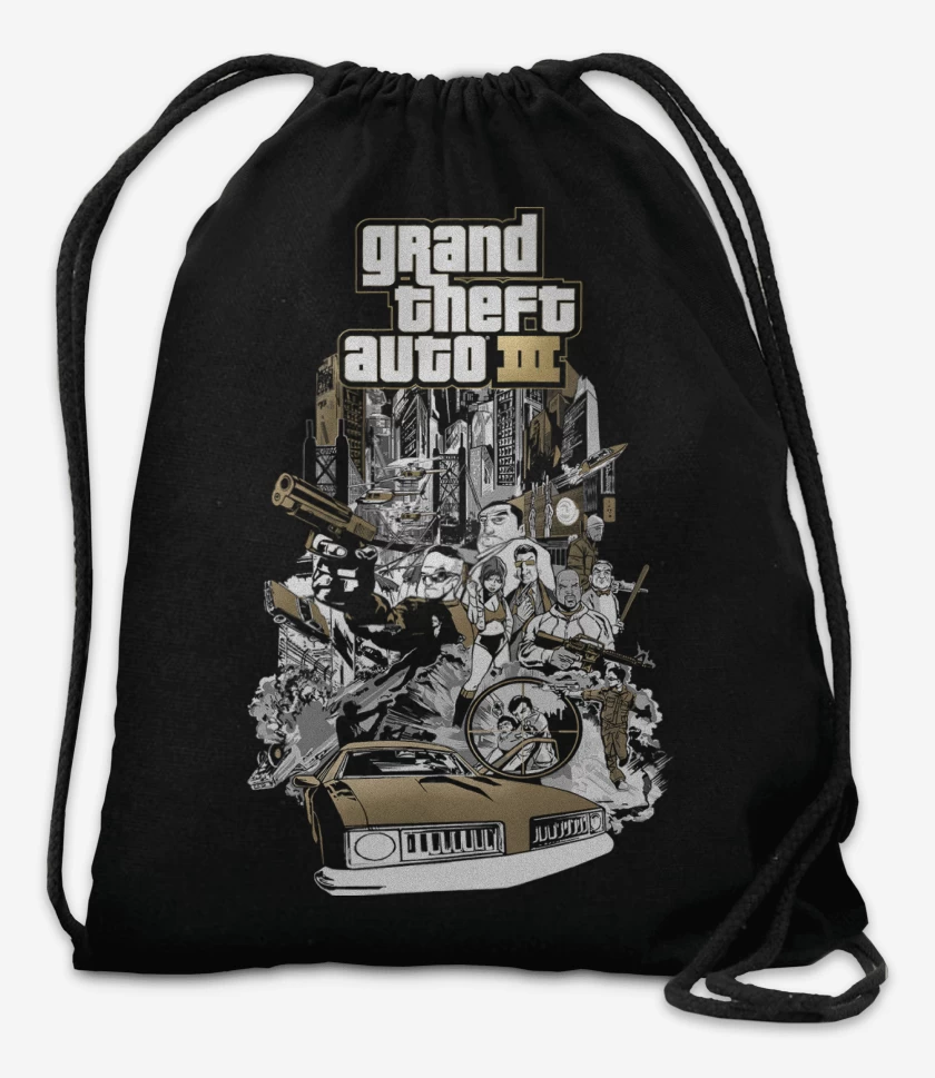 Mochila Negro de GTA III Liberty Ciy