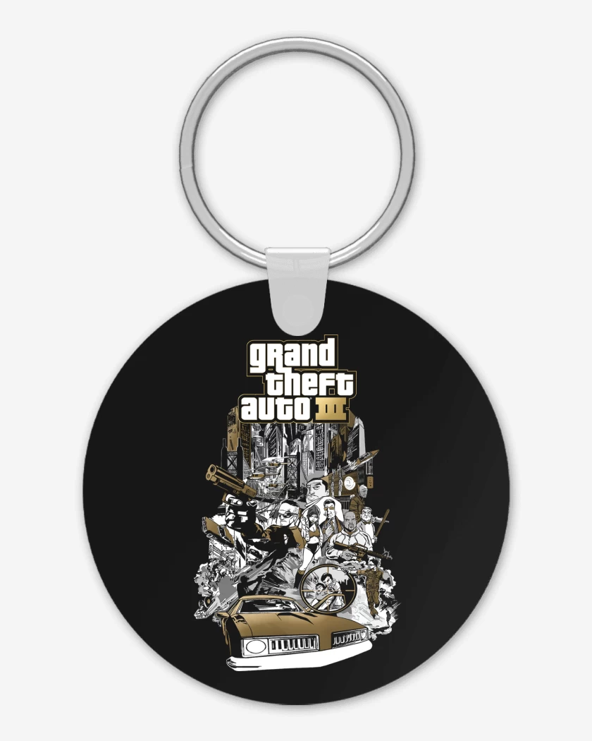 Llavero GTA III Liberty Ciy