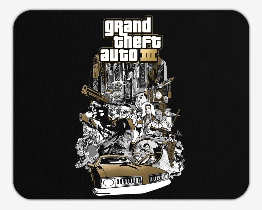 Mousepad GTA III Liberty Ciy