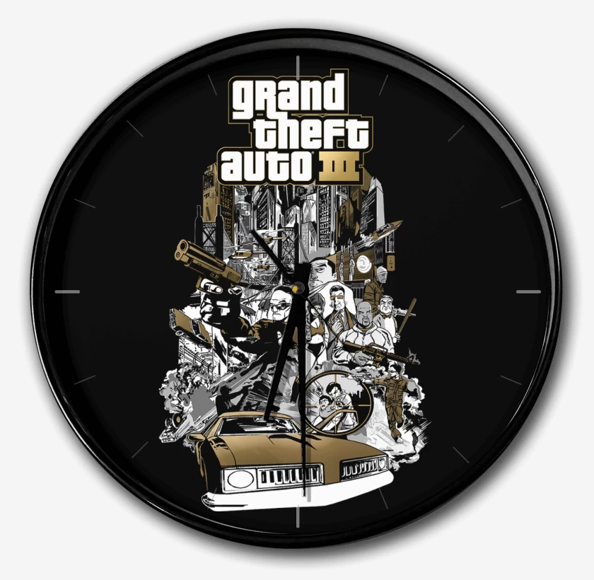 Reloj GTA III Liberty Ciy