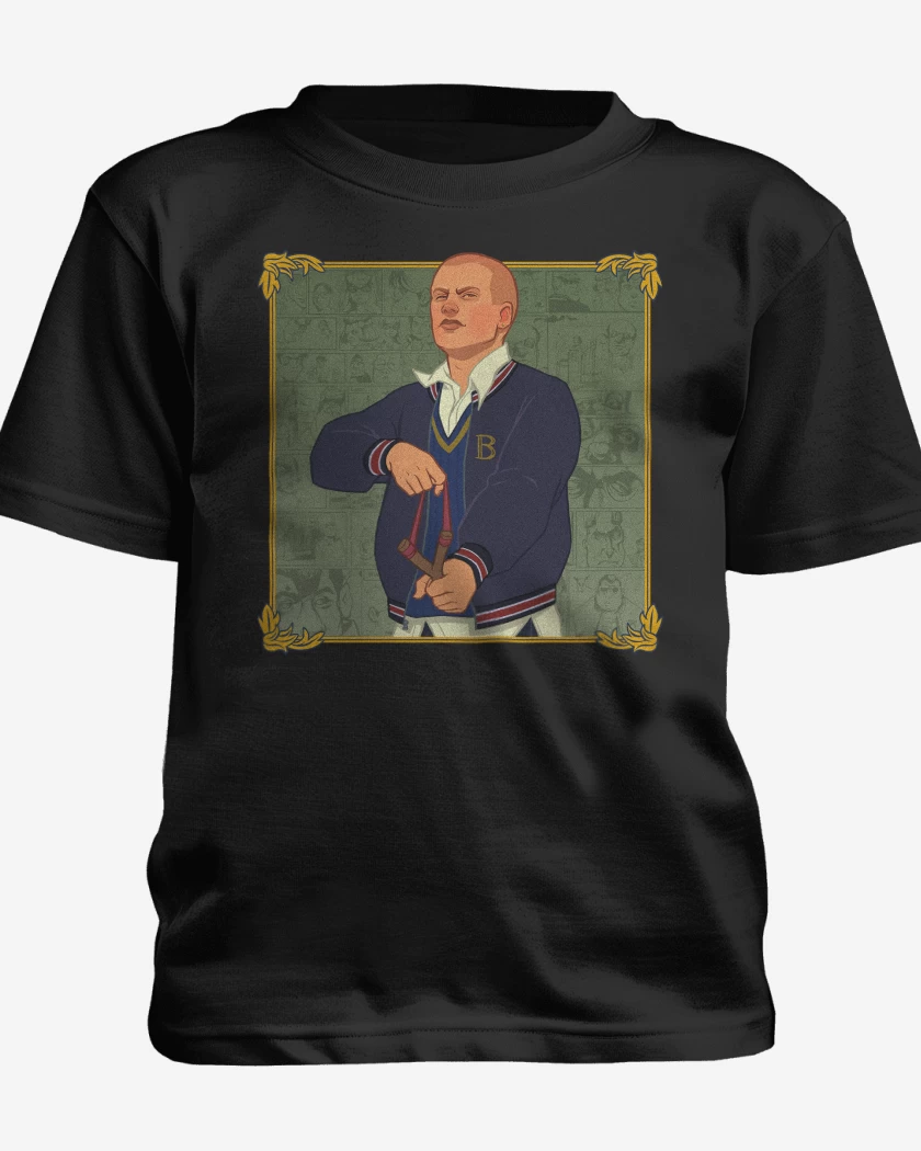 Polera de niño Negro de Bully Jimmy Hopkins