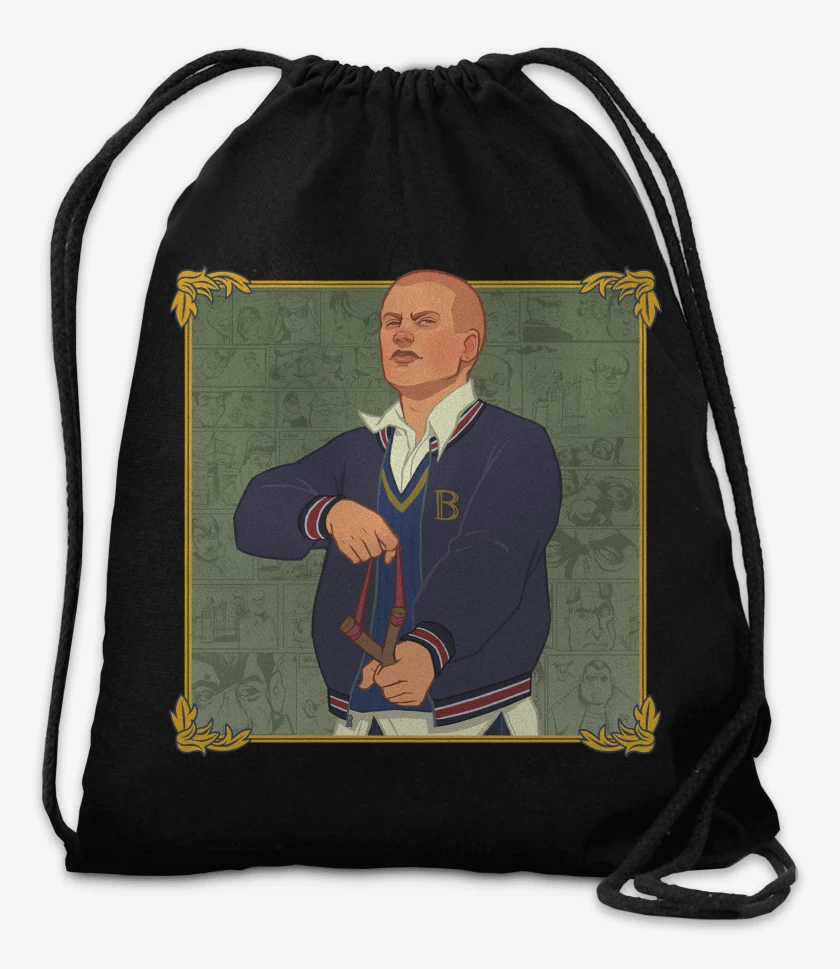 Mochila Negro de Bully Jimmy Hopkins