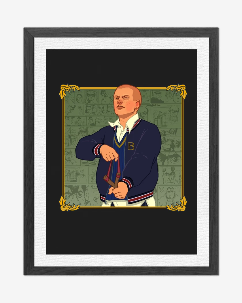 Cuadro decorativo Negro de Bully Jimmy Hopkins