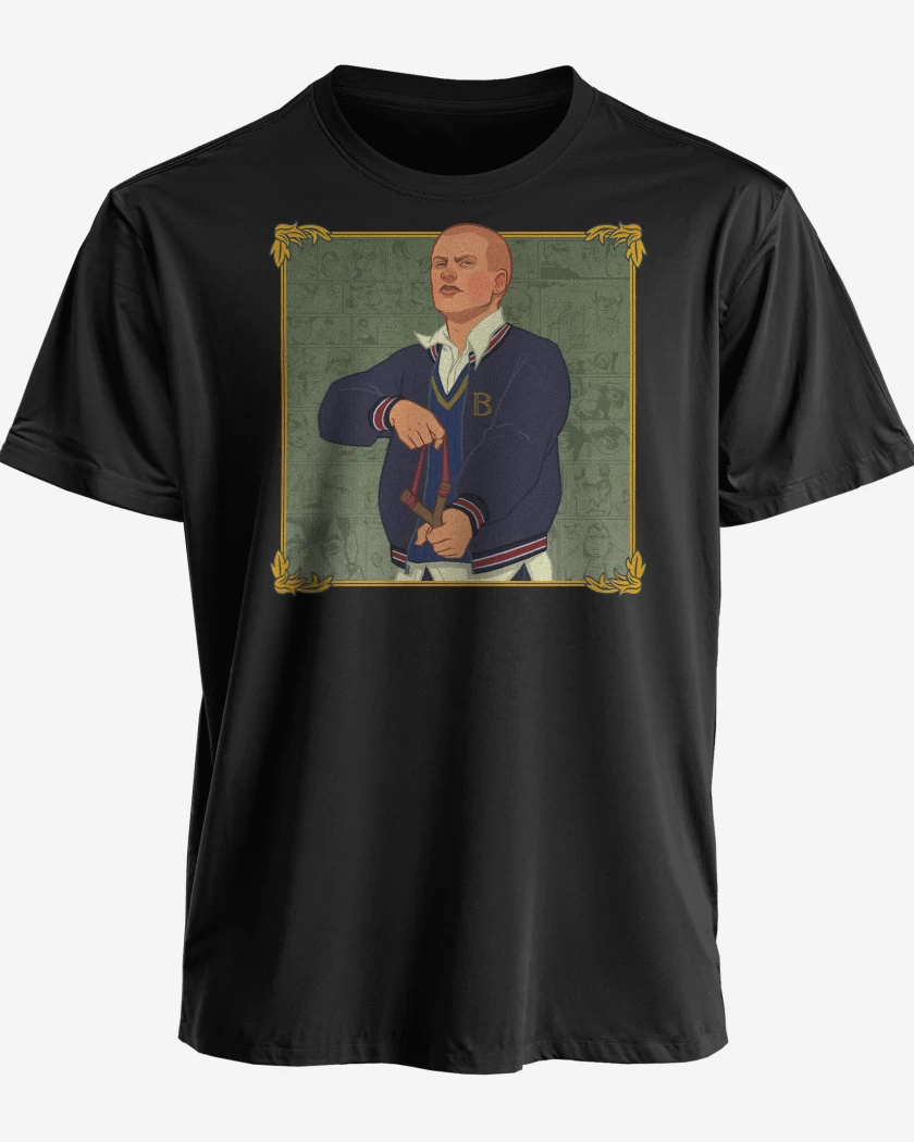 Polera premium Negro de Bully Jimmy Hopkins