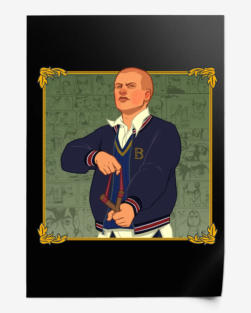 Print Bully Jimmy Hopkins