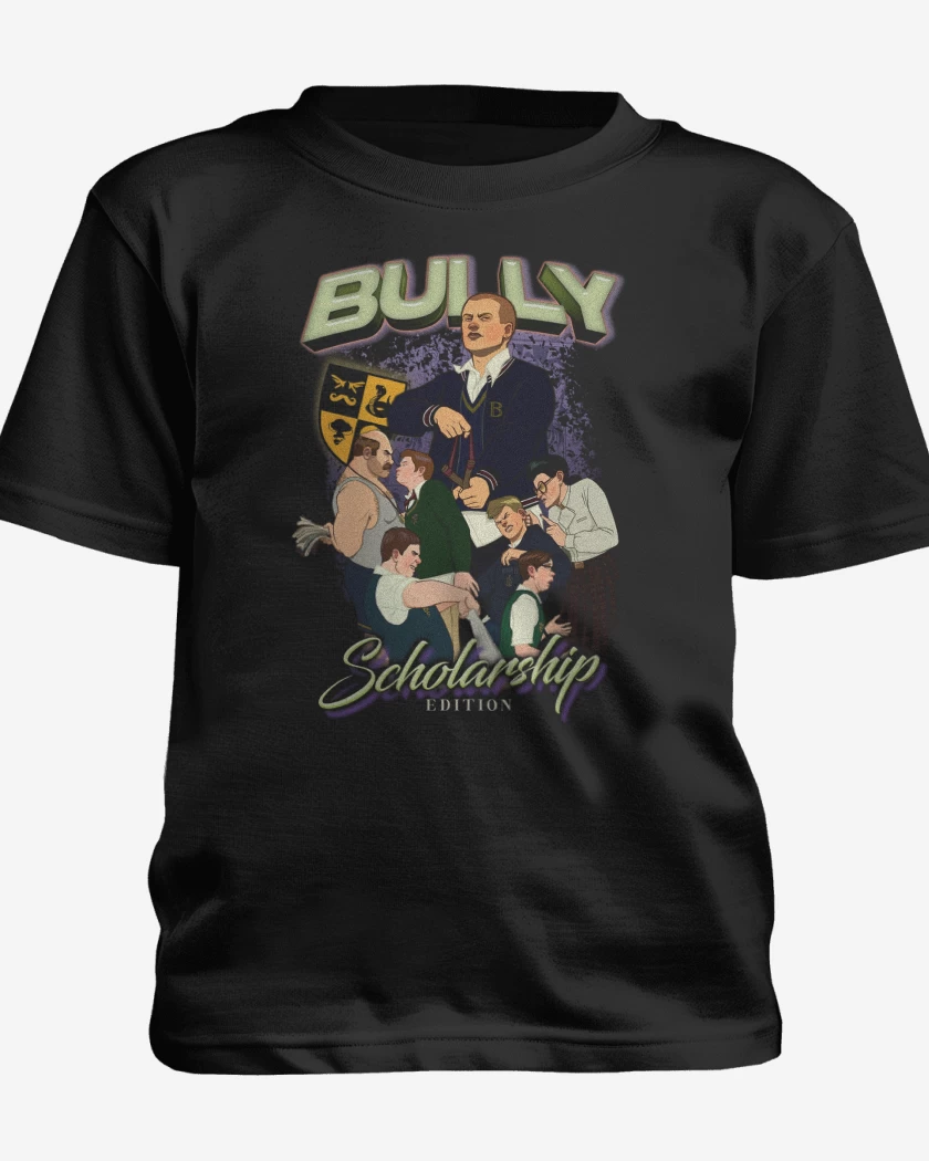 Polera de niño Negro de Bully Scolarship 