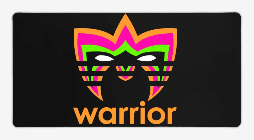 Mouse pad Gamer Negro de WWF Ultimate Warrior