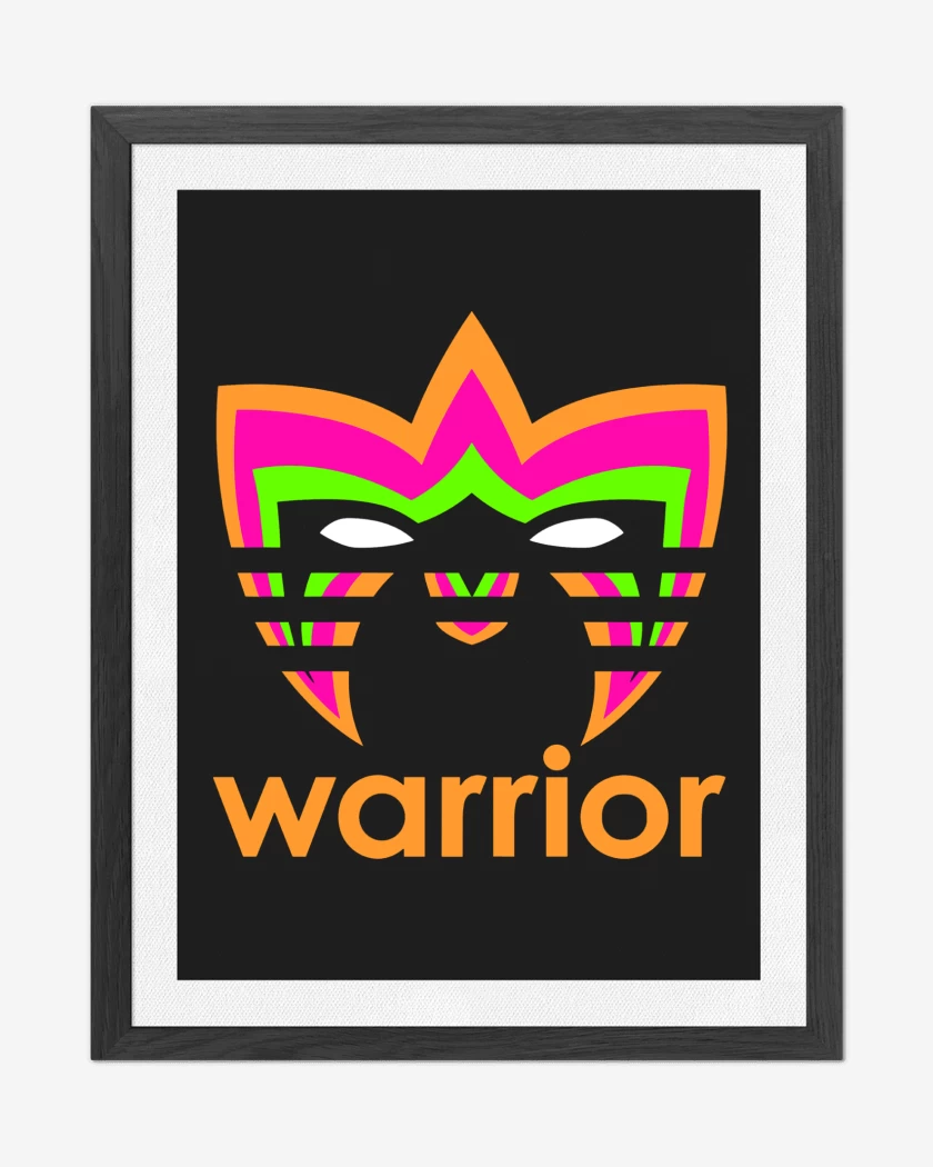 Cuadro decorativo Negro de WWF Ultimate Warrior