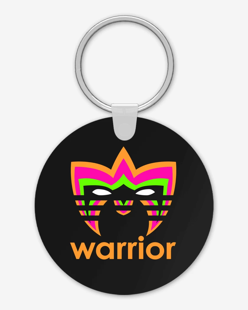 Llavero Negro de WWF Ultimate Warrior
