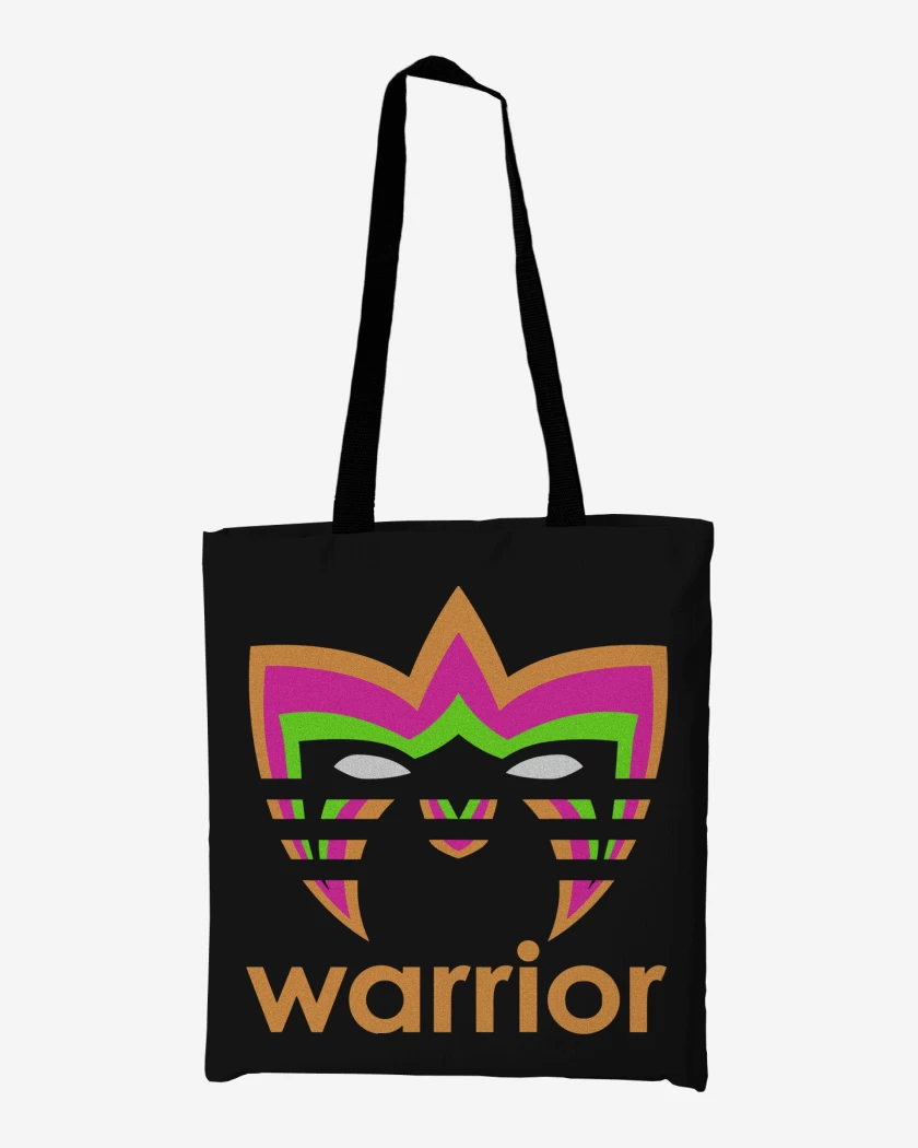Totebag Negro de WWF Ultimate Warrior