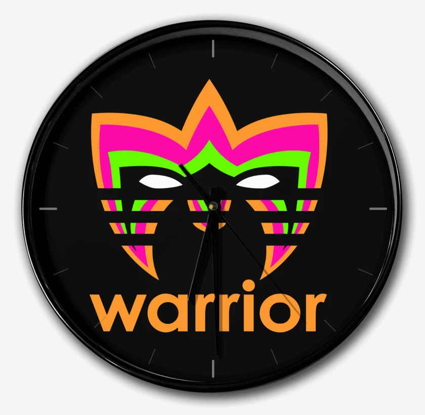 Reloj Negro de WWF Ultimate Warrior