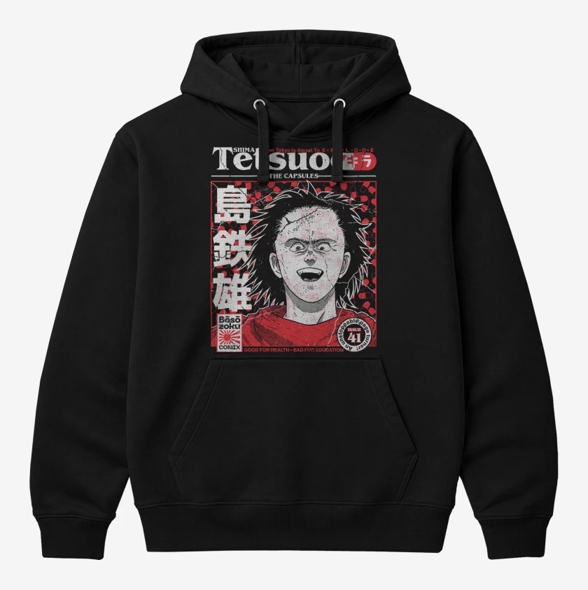 Polerón Canguro Negro de Akira Tetsuo