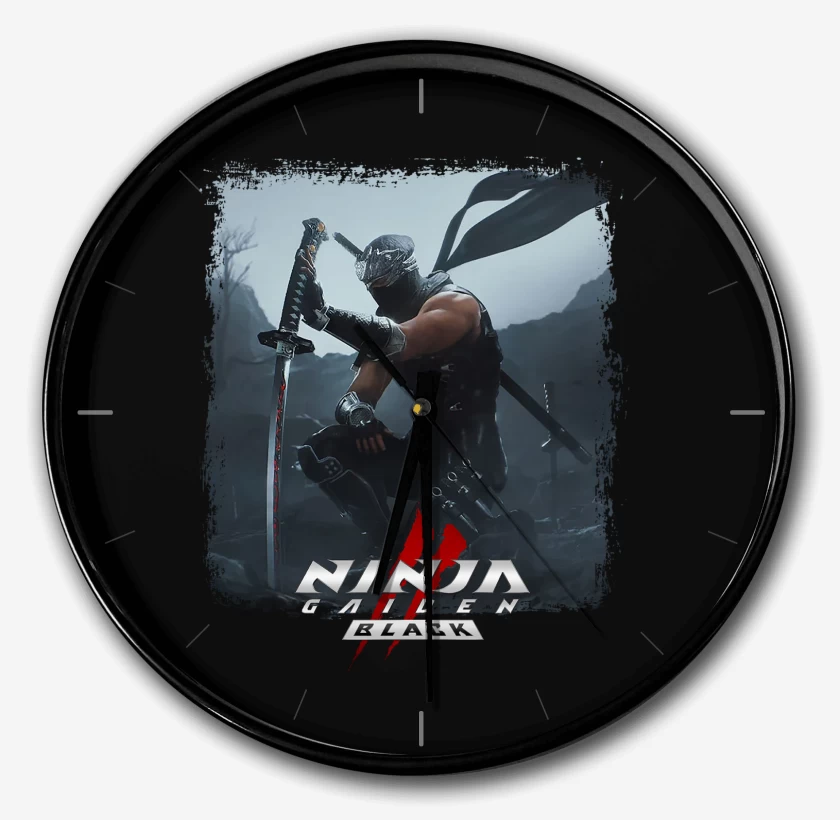 Reloj Negro de Ninja Gaiden II Black