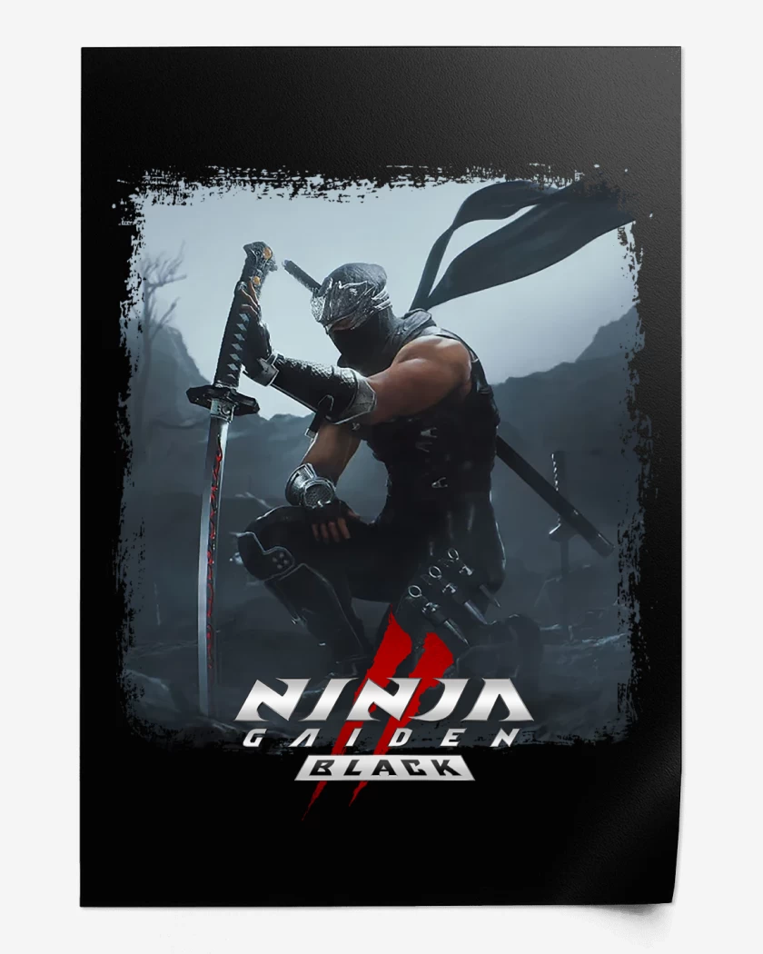 Print Ninja Gaiden II Black