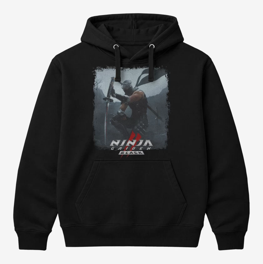 Polerón Canguro Ninja Gaiden II Black