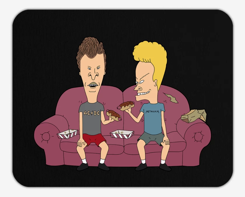 Mousepad Beavis and Butthead Sillon