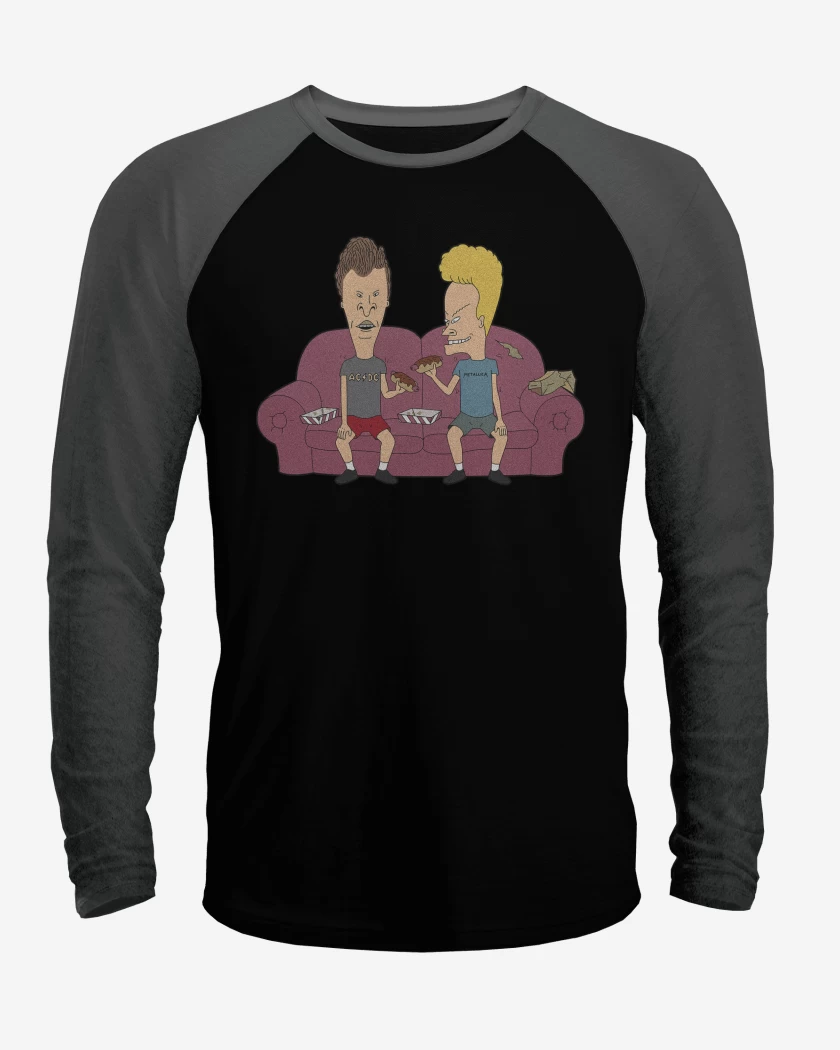 Polera Raglan Beavis and Butthead Sillon