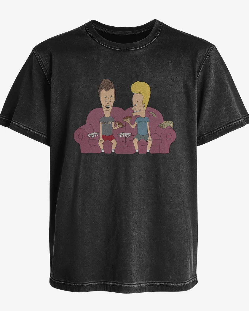 Polera desgastada Beavis and Butthead Sillon