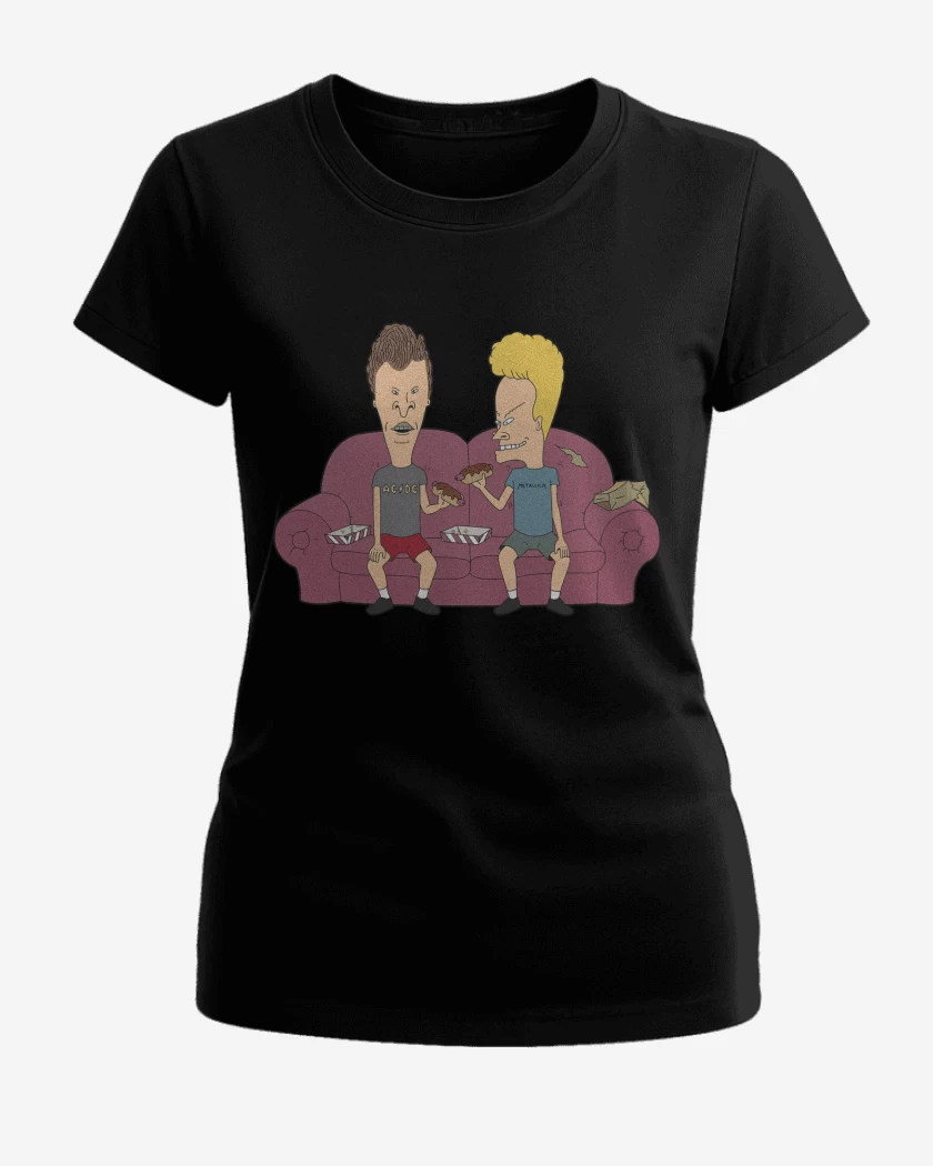 Polera de Mujer Beavis and Butthead Sillon
