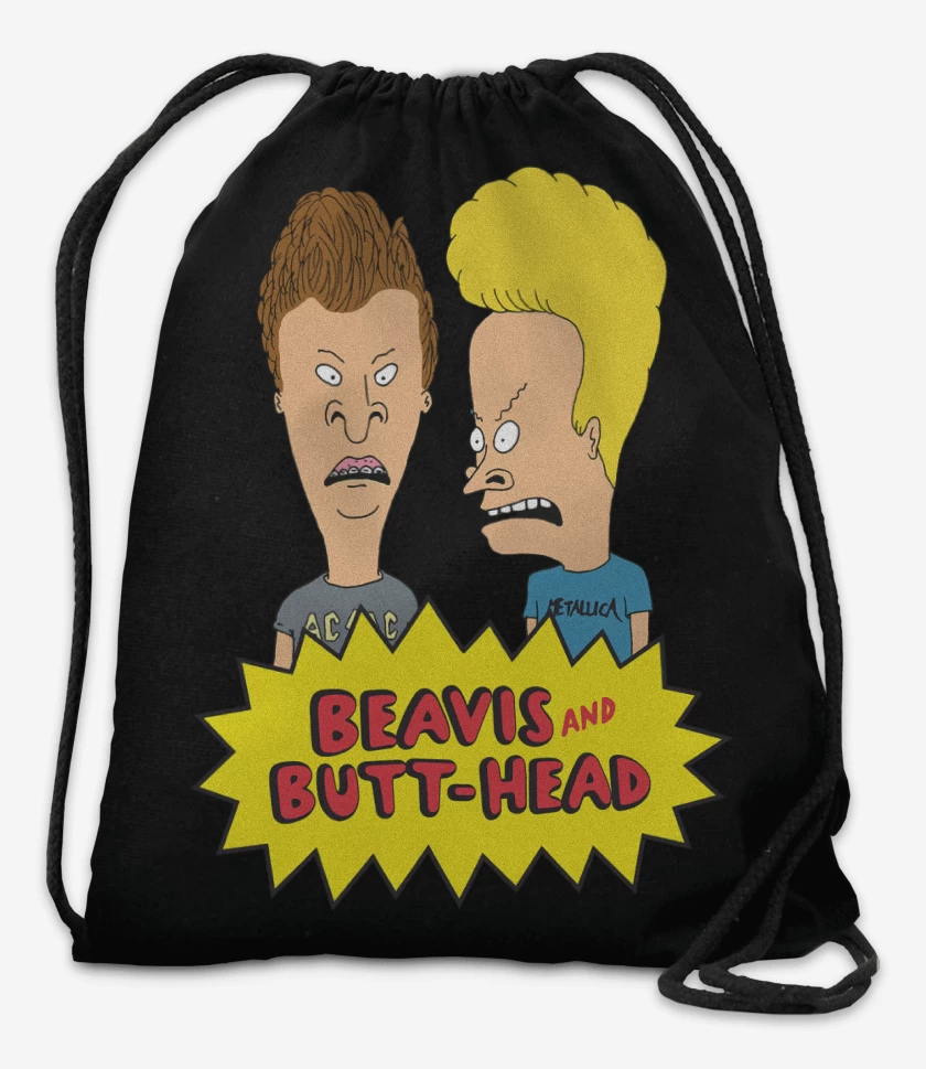Mochila Negro de Show de Beavis and Butt Head
