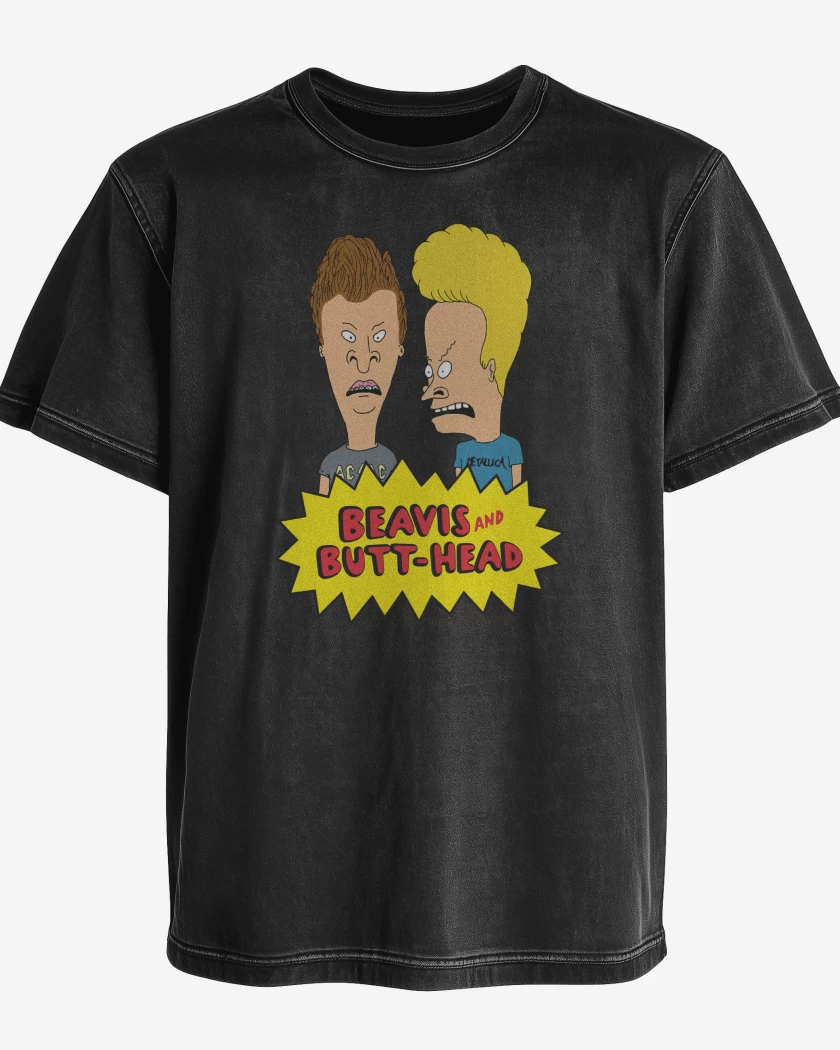 Polera desgastada Show de Beavis and Butt Head