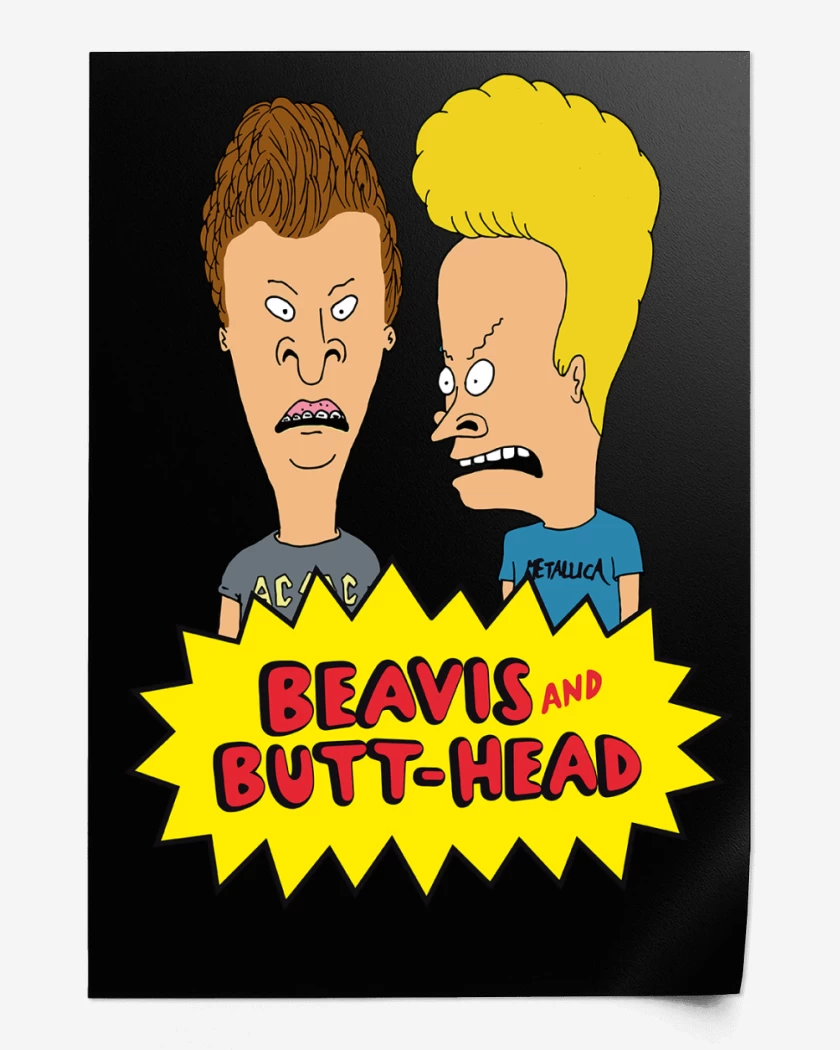 Print Show de Beavis and Butt Head
