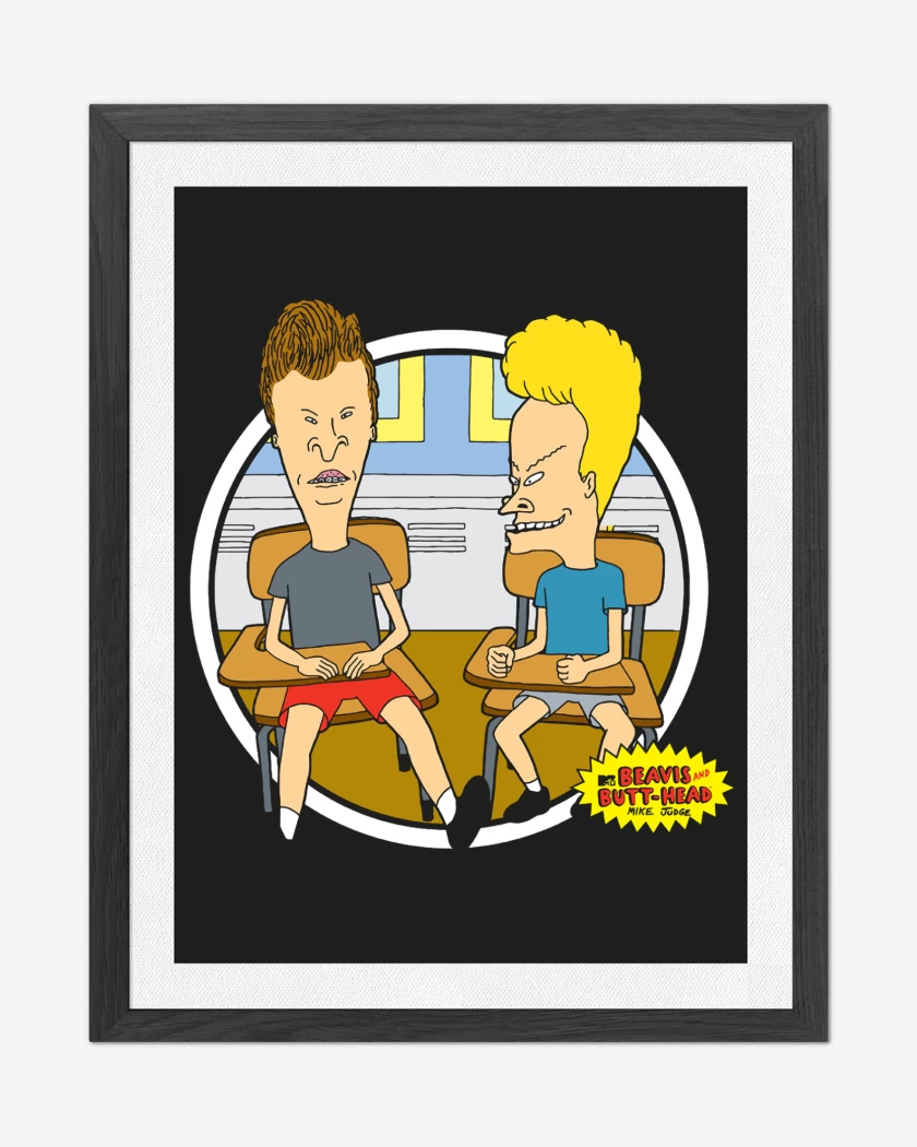 Cuadro decorativo Beavis y Butthead