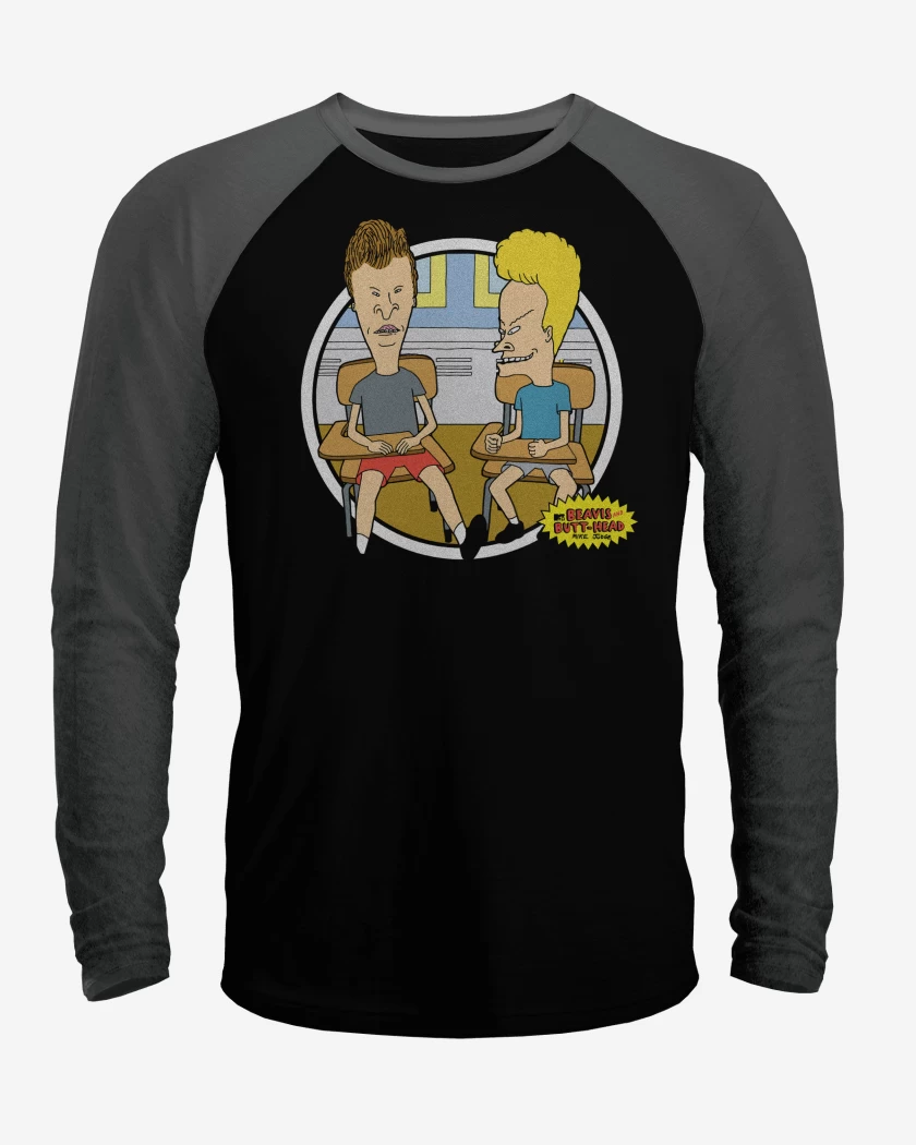 Polera Raglan Beavis y Butthead