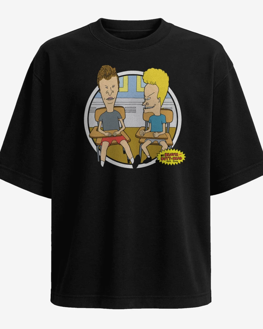Polera Oversize Beavis y Butthead