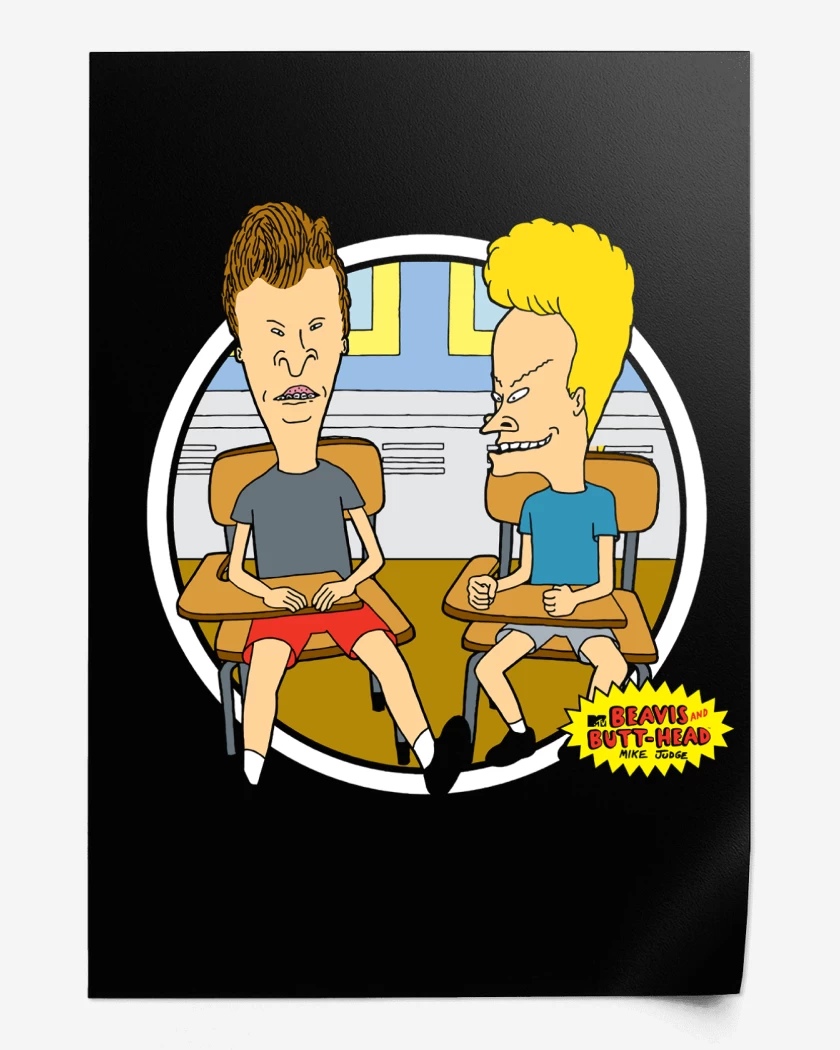 Print Beavis y Butthead