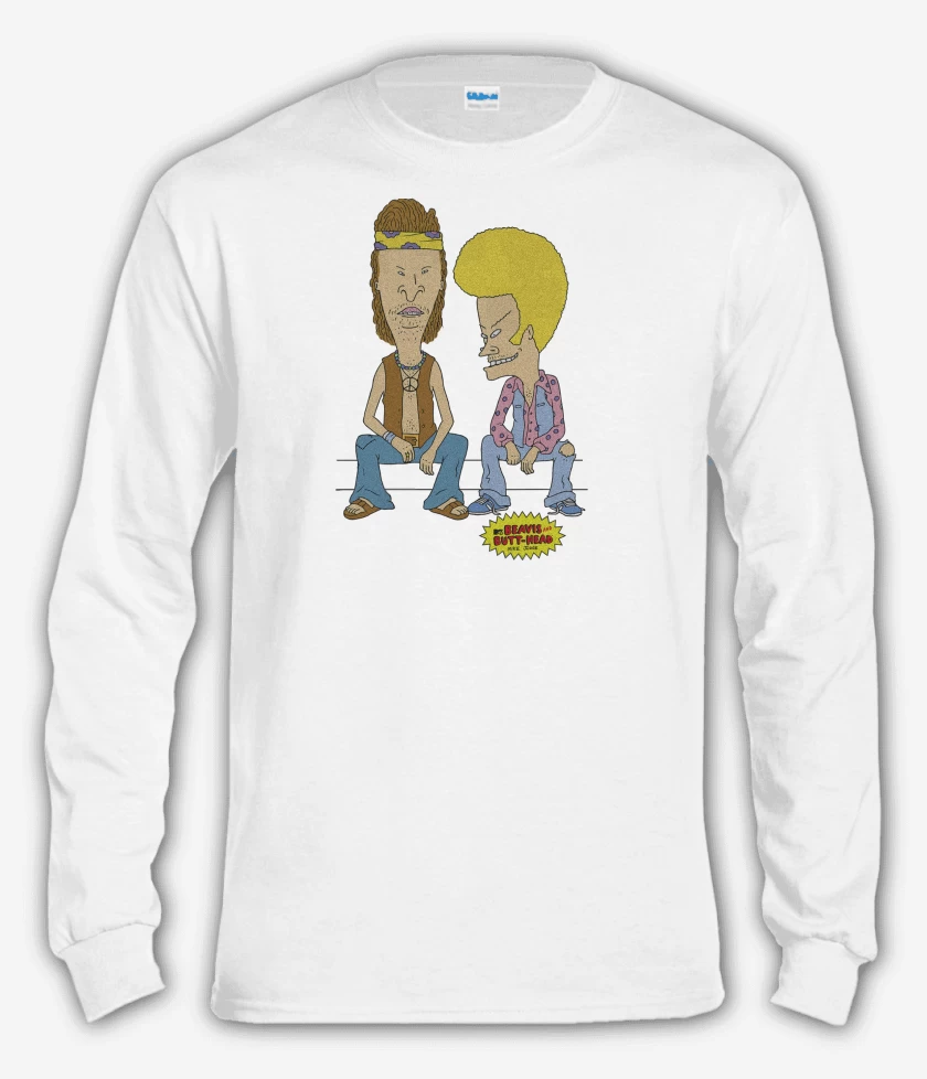 Polera manga larga Beavis and Butthead Hippies
