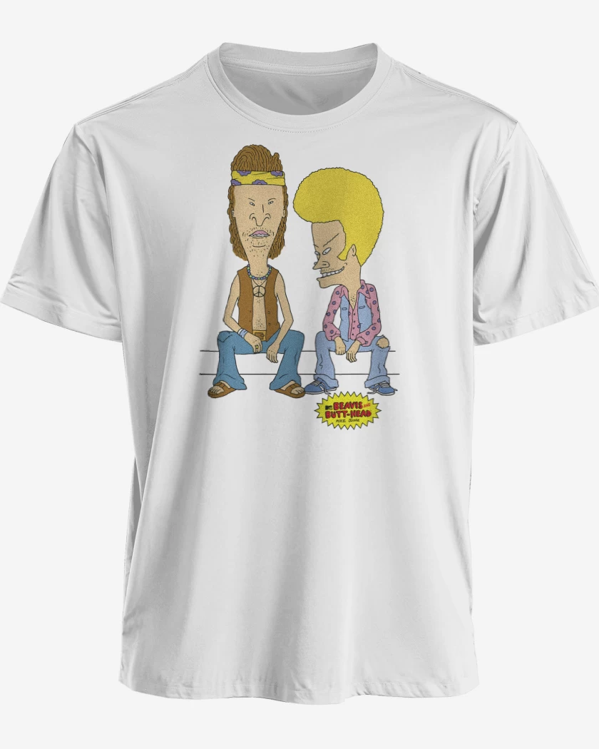 Polera Beavis and Butthead Hippies