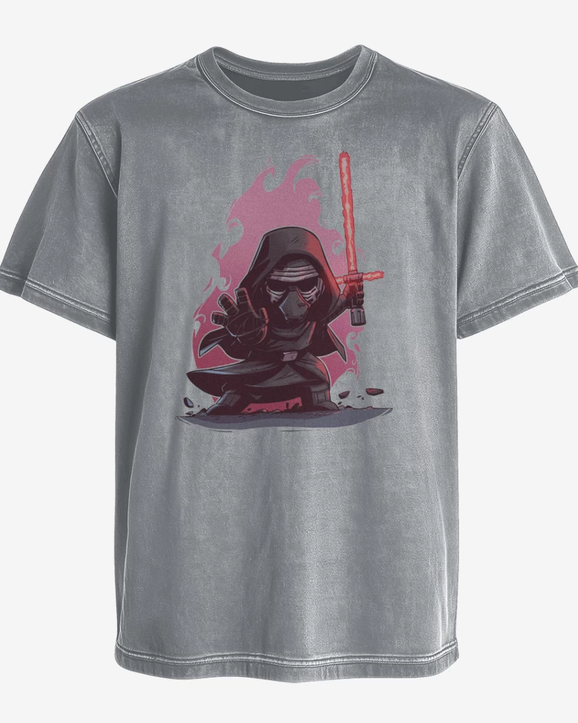 Polera desgastada Chibi Kylo