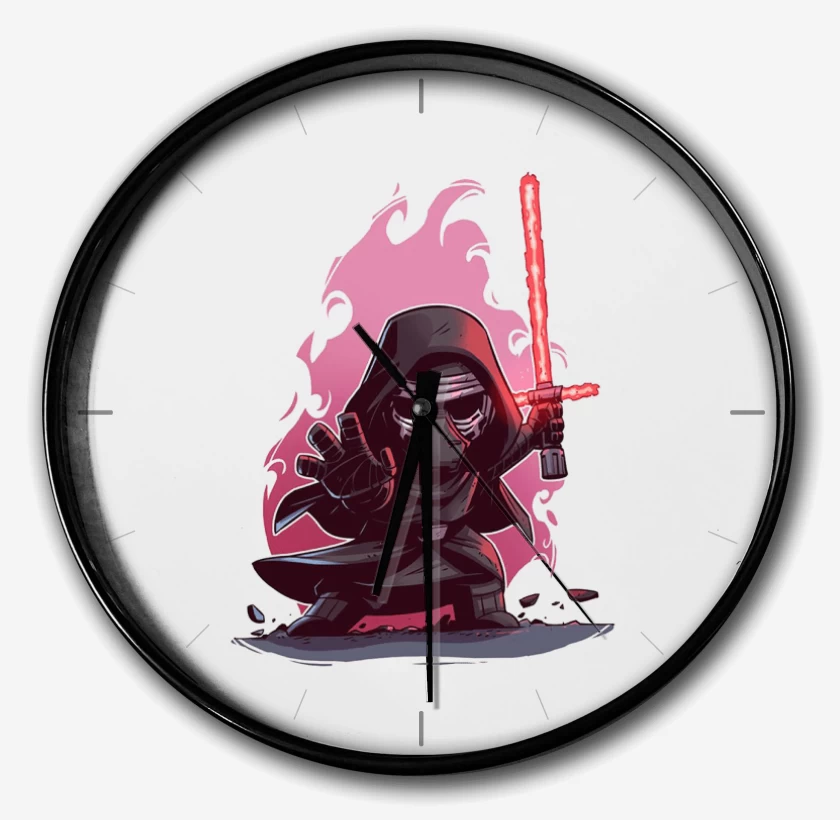 Reloj Blanco de Chibi Kylo