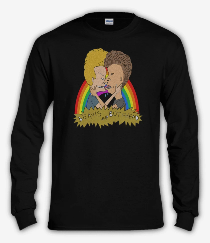 Polera manga larga Beavis and Butthead Love