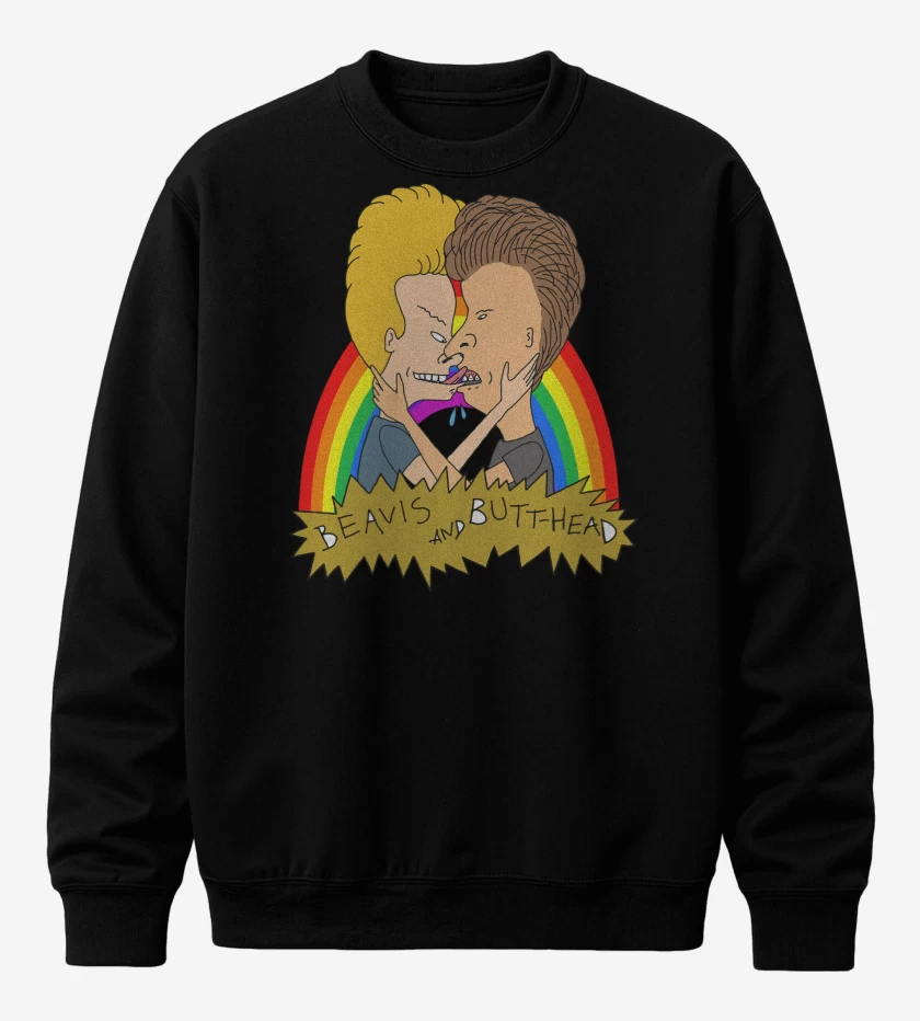 Poleron polo Beavis and Butthead Love