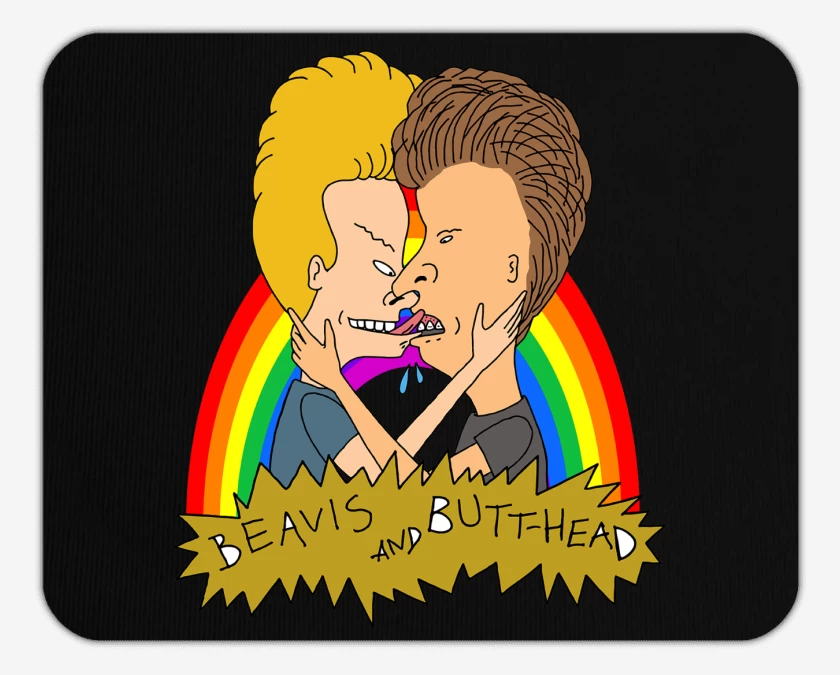 Mousepad Beavis and Butthead Love